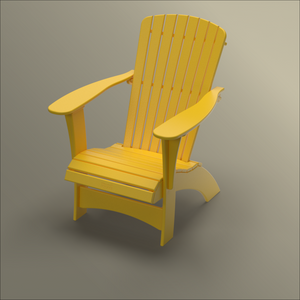 Upright Muskoka Chair